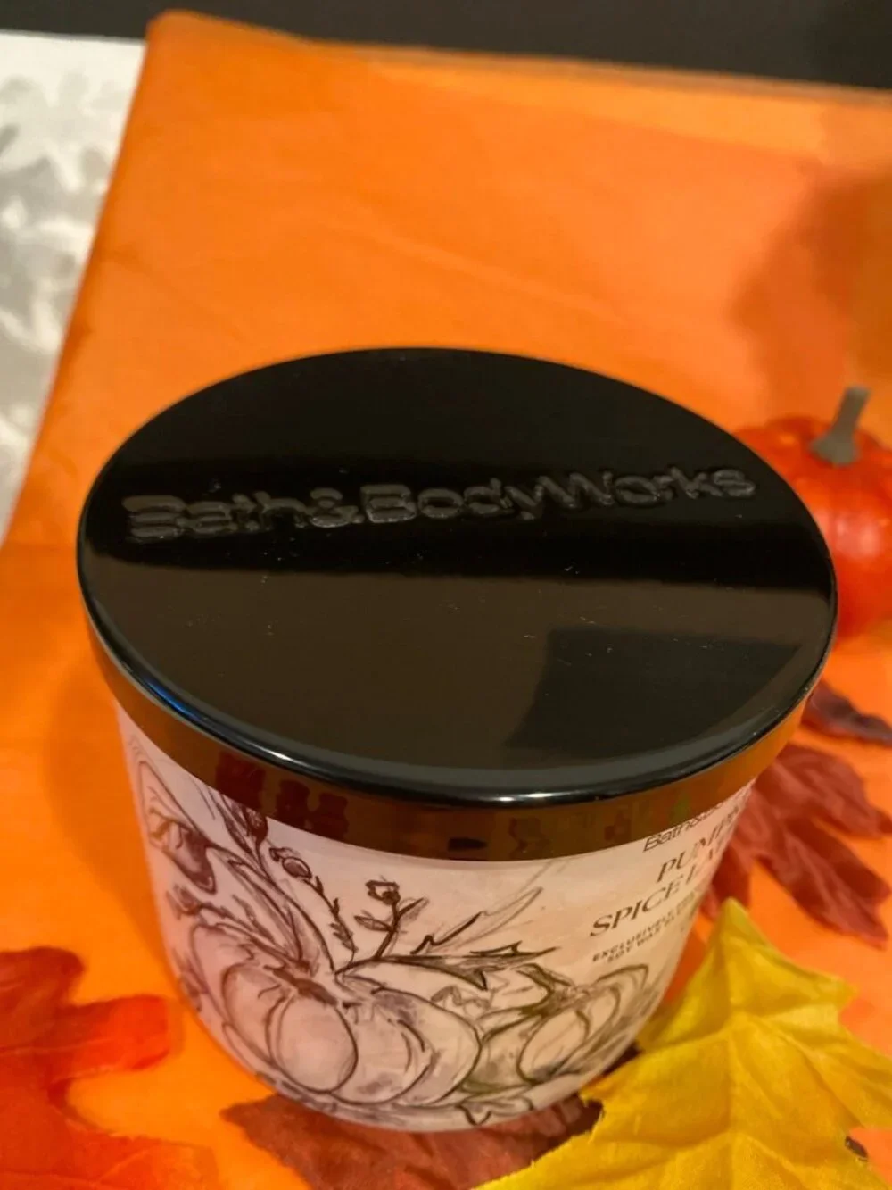 “Pumpkin Spice Latte” Bath & Body Works New 3 Wick Candle